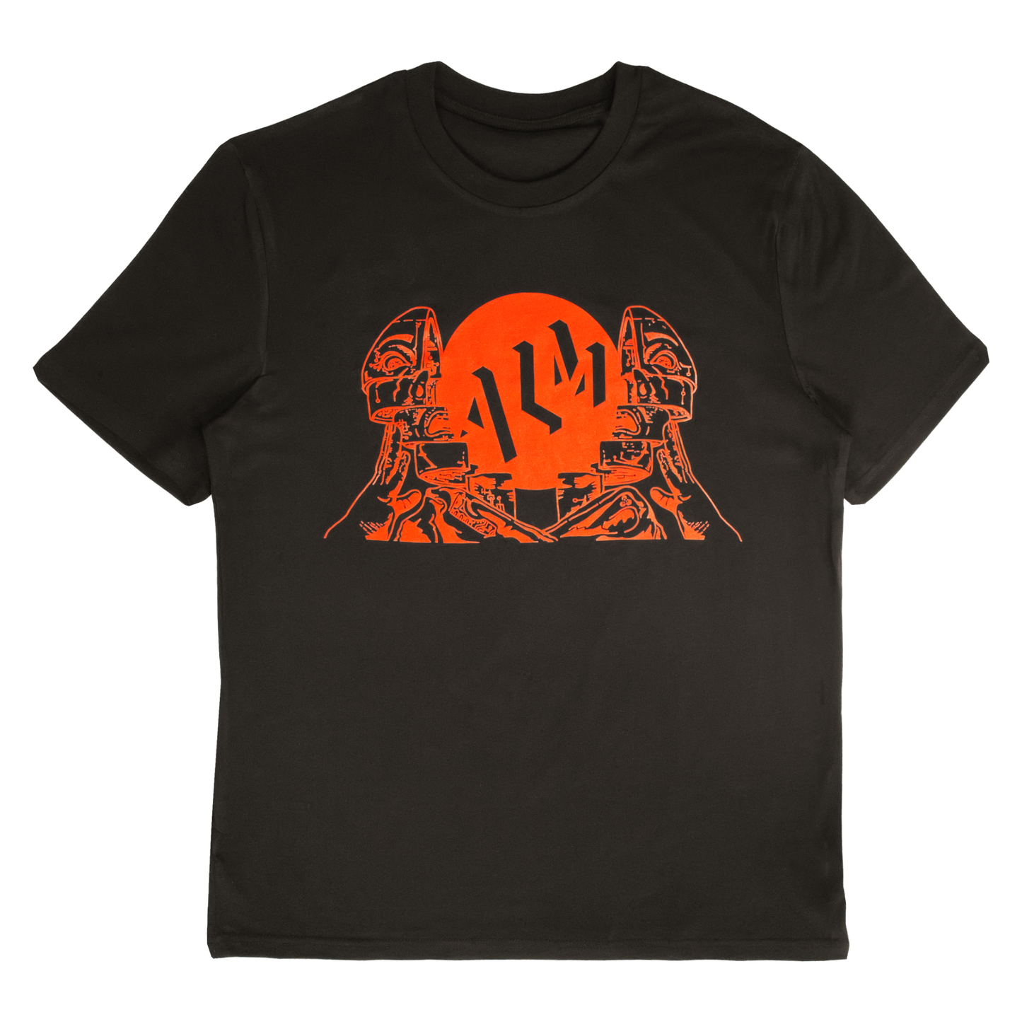 'QUAID' ALM Logo Black T-Shirt